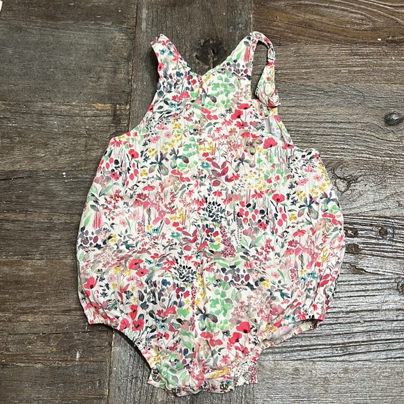 Bonpoint Liberty print romper - Picture 2 of 3